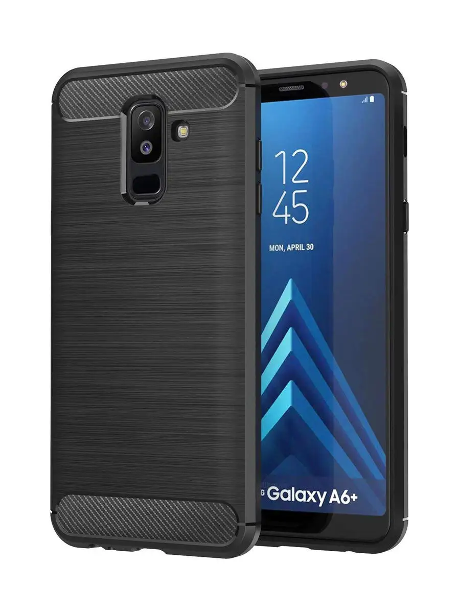 Противоударный чехол для Samsung Galaxy A6 PLUS. Защитная накладка / бампер Самсунг  Галакси А6 Плюс MIA PRO 9473088 купить в интернет-магазине Wildberries