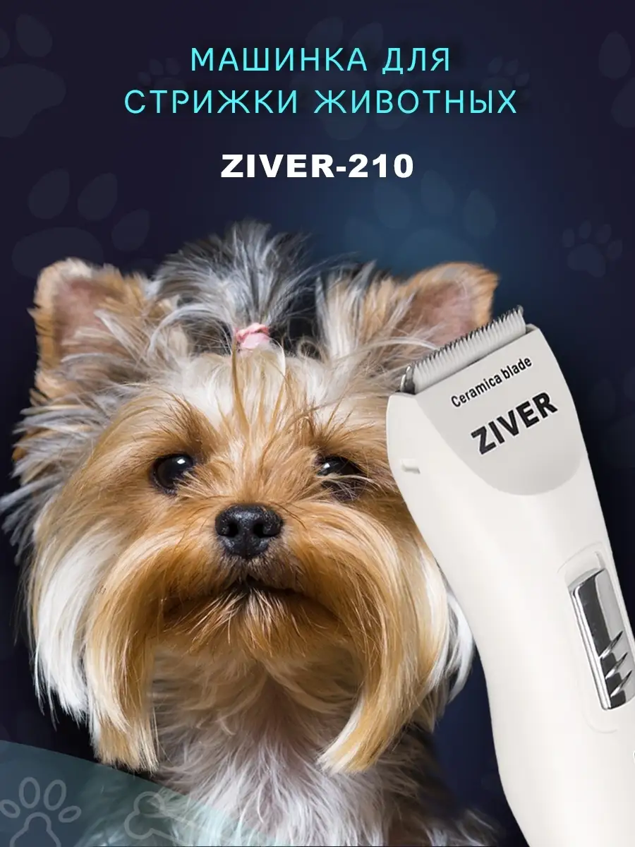 Машинка для стрижки животных ZIVER-210 Ziver 9478235 купить в  интернет-магазине Wildberries