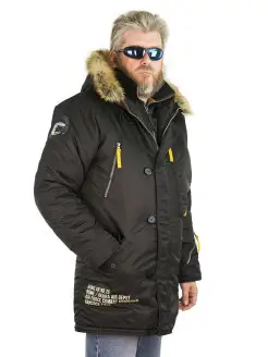 Парка Expedition Black, Аляска NordStorm 9495271 купить за 14 822 ₽ в интернет-магазине Wildberries