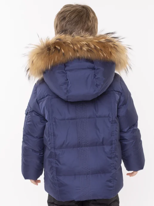 AVIVA kids Пуховик, синий, фото 10