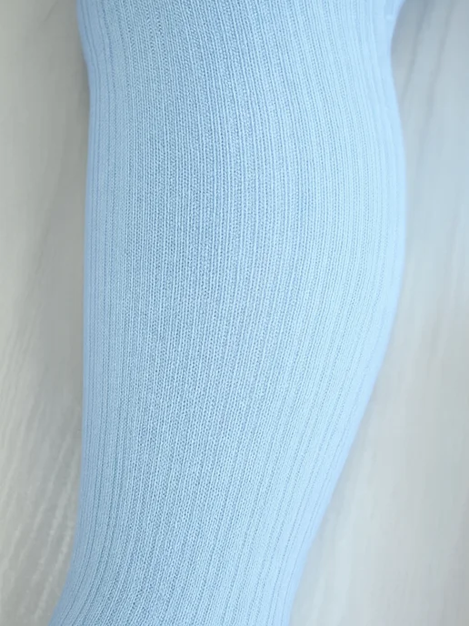 Knittex Колготки для малышей вискозные теплые 100 Den, голубой, фото 2
