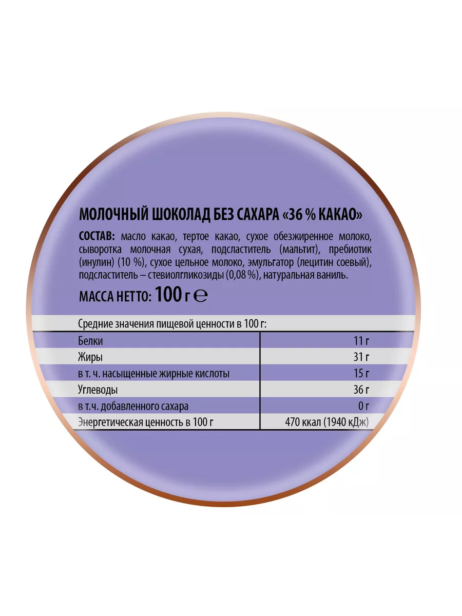 Шоколад молочный 36% без сахара, 100 г Победа Вкуса 9580103 купить за 237 ₽  в интернет-магазине Wildberries