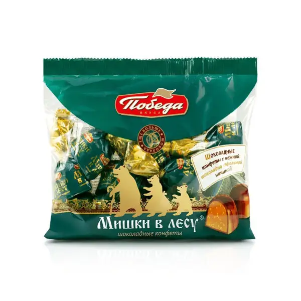 Конфеты шоколадные "Мишки в леcу", 250 г