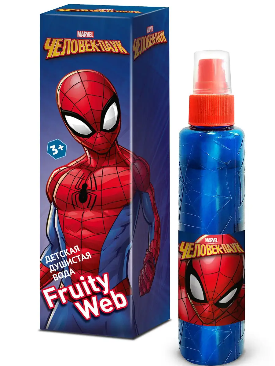 Душистая вода для мальчиков fruity web, 75 мл Spider Man 9586586 купить в  интернет-магазине Wildberries