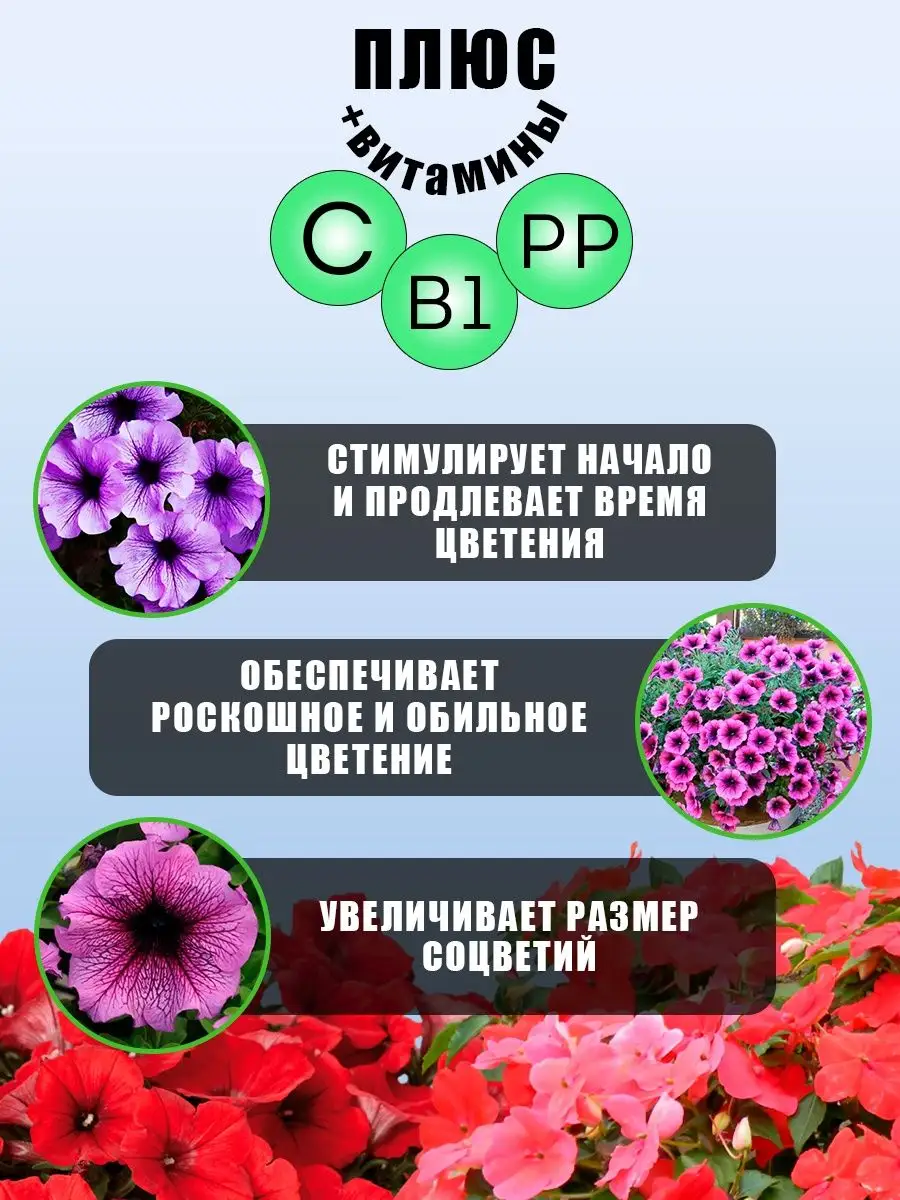 Удобрение для цветов и петуний, 285 мл Bona Forte 9588149 купить за 320 ₽ в  интернет-магазине Wildberries