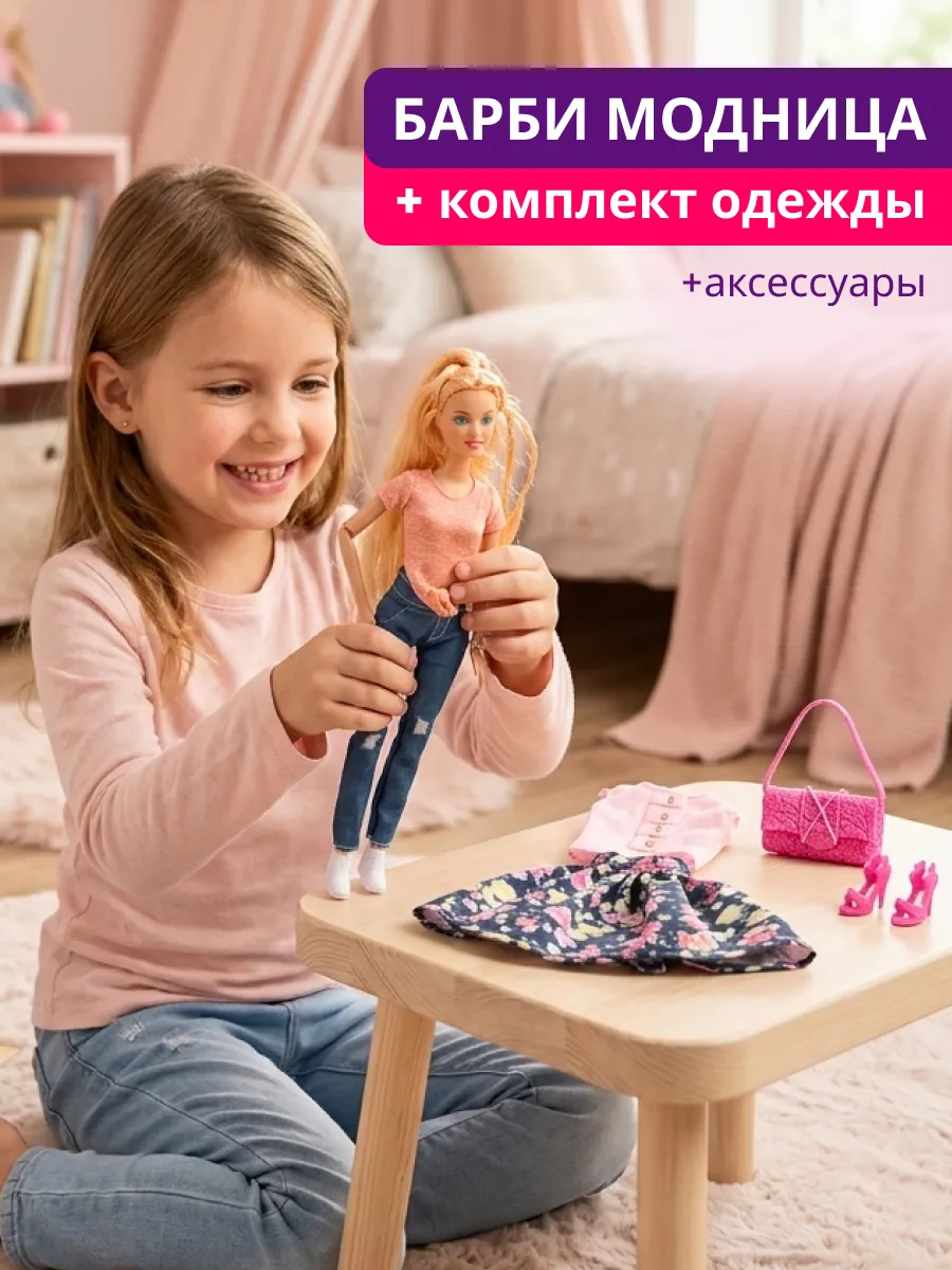 Кукла барби принцесса Модница