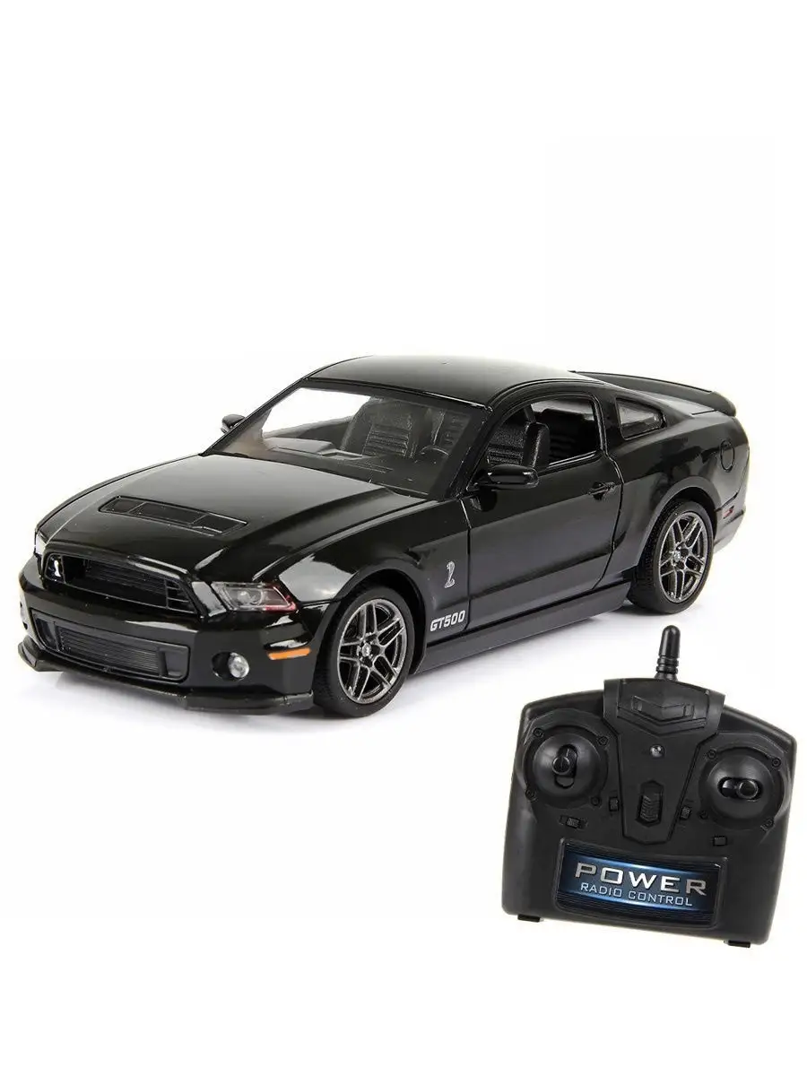 Машина на радиоуправлении 1:24 FORD SHELBY GT500, свет передних и задних фар  HOFFMANN. 9652218 купить в интернет-магазине Wildberries