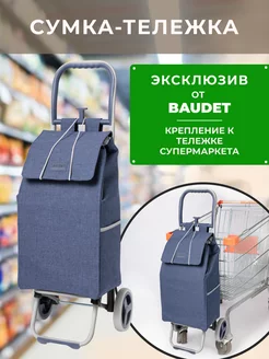 Сумка тележка хозяйственная на колесах, 30 л BAUDET. 9659487 купить за 2 675 ₽ в интернет-магазине Wildberries