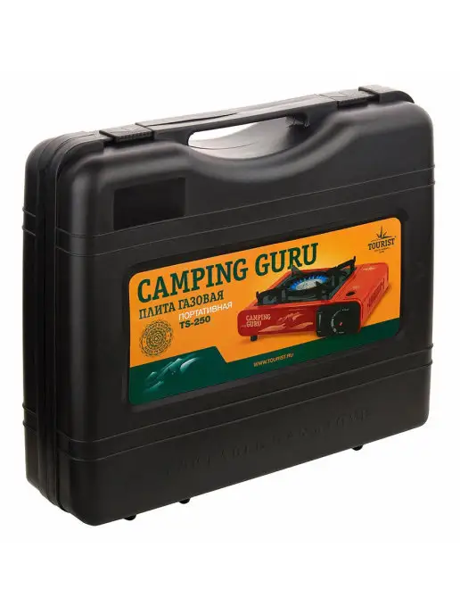 Tourist Плита газовая CAMPING GURU TS-250, черный, фото 5