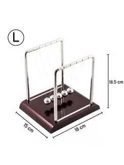 Шары Ньютона большие, настольный маятник ЭВРИКА подарки и удивительные вещи 9696054 купить за 593 ₽ в интернет-магазине Wildberries