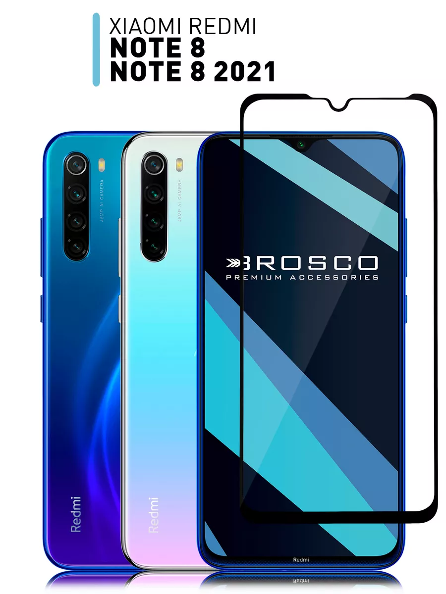 Защитное стекло для Xiaomi Redmi Note 8 Редми Нот 8 Rosco 9702986 купить в  интернет-магазине Wildberries