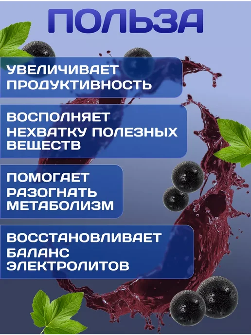 R-line Изотоник ISOtonic Rline черная смородина 450 г, 450 г, фото 2