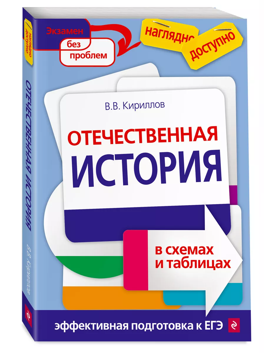 Отечественная история в схемах и таблицах Эксмо 9765036 купить за 222 ₽ в  интернет-магазине Wildberries