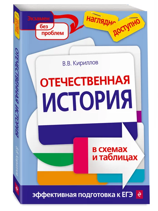 Эксмо Отечественная история в схемах и таблицах