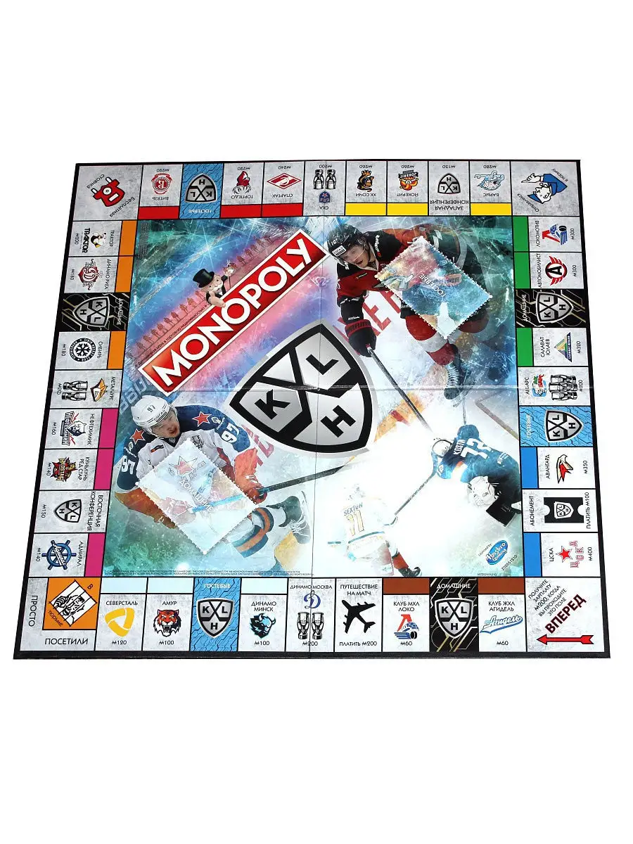 Монополия КХЛ MONOPOLY 9792785 купить в интернет-магазине Wildberries