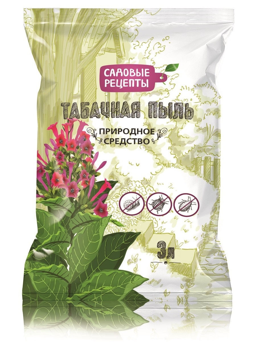 Табачная пыль, 3 л САДОВЫЕ РЕЦЕПТЫ 9812201 купить за 420 ₽ в  интернет-магазине Wildberries