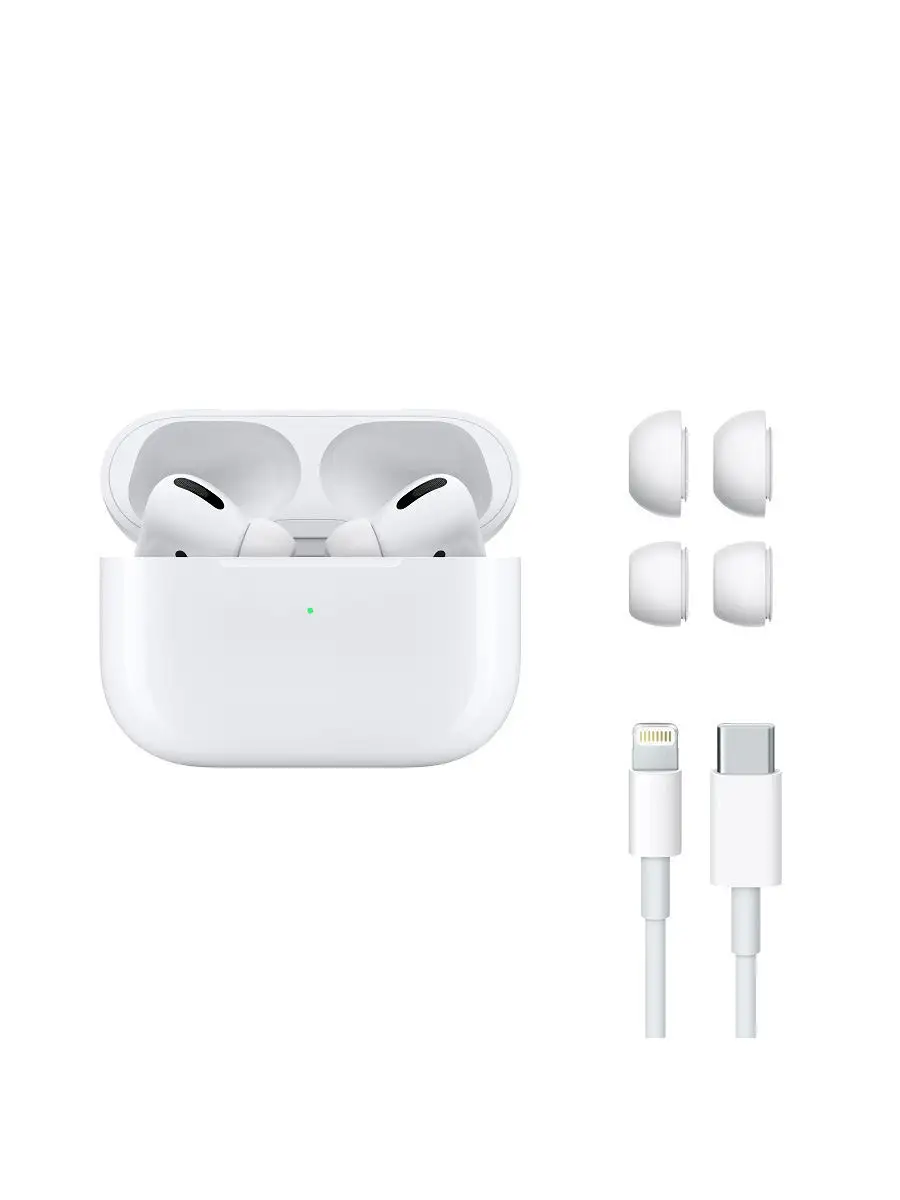 Наушники AirPods Pro с беспроводным зарядным футляром (MWP22RU/A) Apple  9842676 купить за 22 990 ₽ в интернет-магазине Wildberries