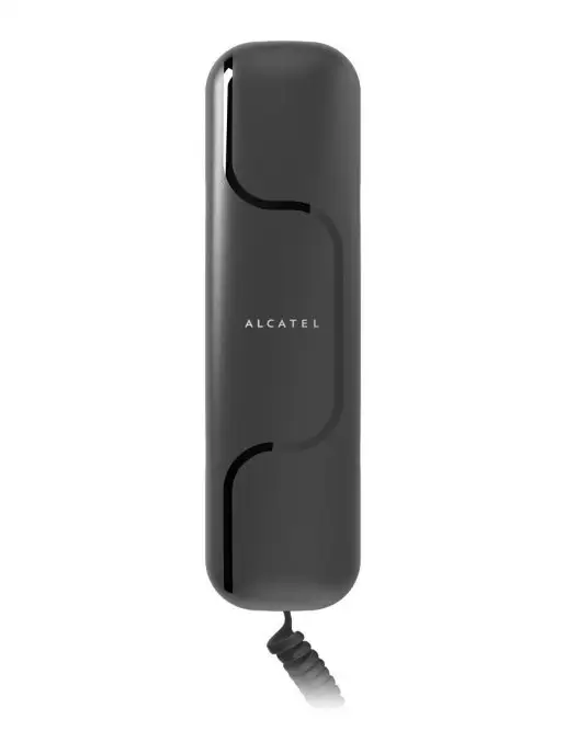 Alcatel Телефон проводной T06 black, черный, фото 7