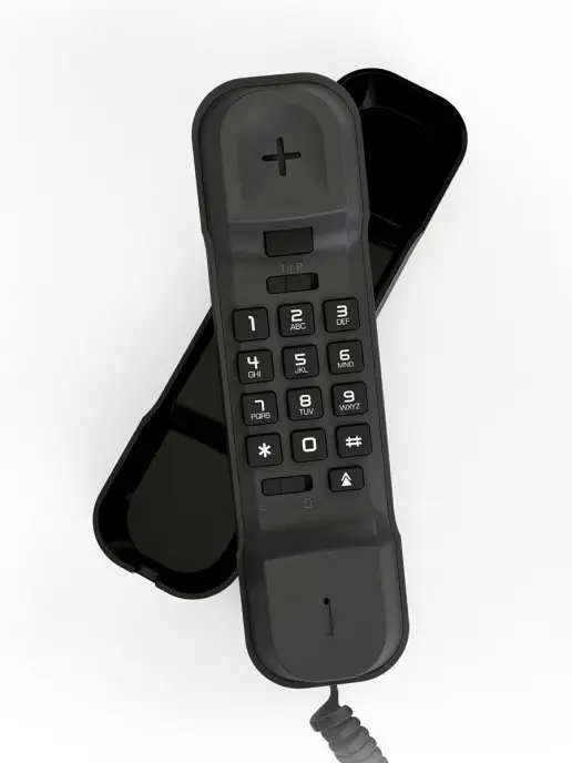 Alcatel Телефон проводной T06 black, черный, фото 8