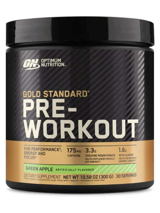 Optimum Nutrition Предтренировочный комплекс Пре-Воркаут 300 г - Яблоко, 300 г