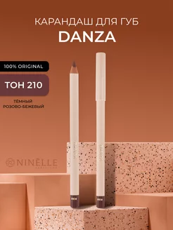 Карандаш для губ стойкий матовый DANZA тон 210 Ninelle 9896377 купить за 356 ₽ в интернет-магазине Wildberries