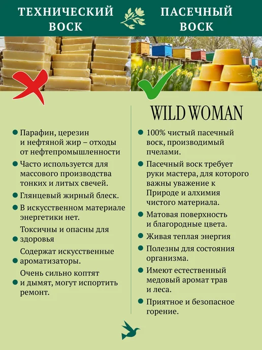 WildWoman свечи подарочные магические для красоты и харизмы, розовый, фото 7
