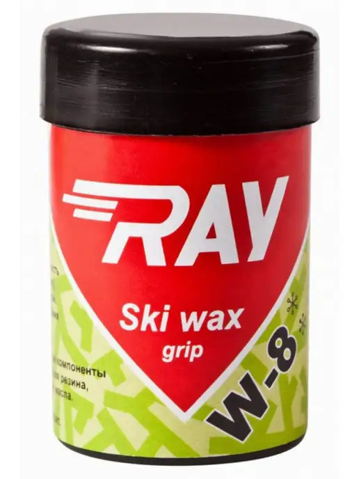 Ray Лыжная мазь -10-18 С смазка сцепления держания W-8 35 гр, 35 г