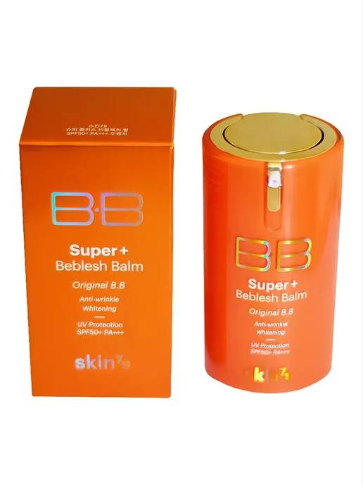 skin79 ББ крем Super Beblesh Balm SPF50+ PA++++ (Orange), 40 мл, 40 мл